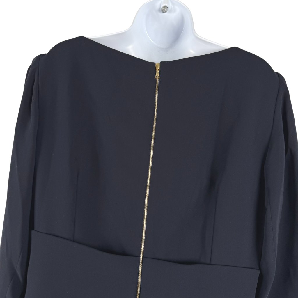 The Fold Camelot Dress Size 16 Navy Blue Fit And Flare Formal Nwt Dr-1859 — image 6 of 8